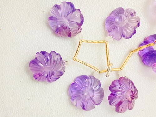 Natürlicher amethyst - natürlicher,