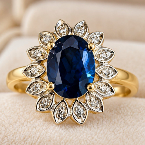 Goldring 333 gelbgold - gelbgold, ovaler