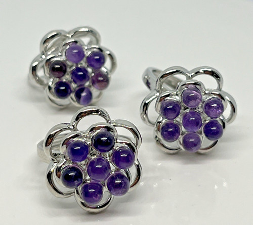 Edler drehring amethyst ring - edler,