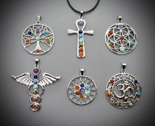 Chakra amulette anhänger - chakra,