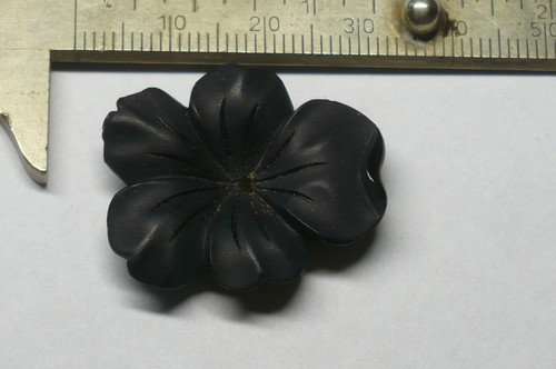 Onyx blume schnitzerei loser - onyx,